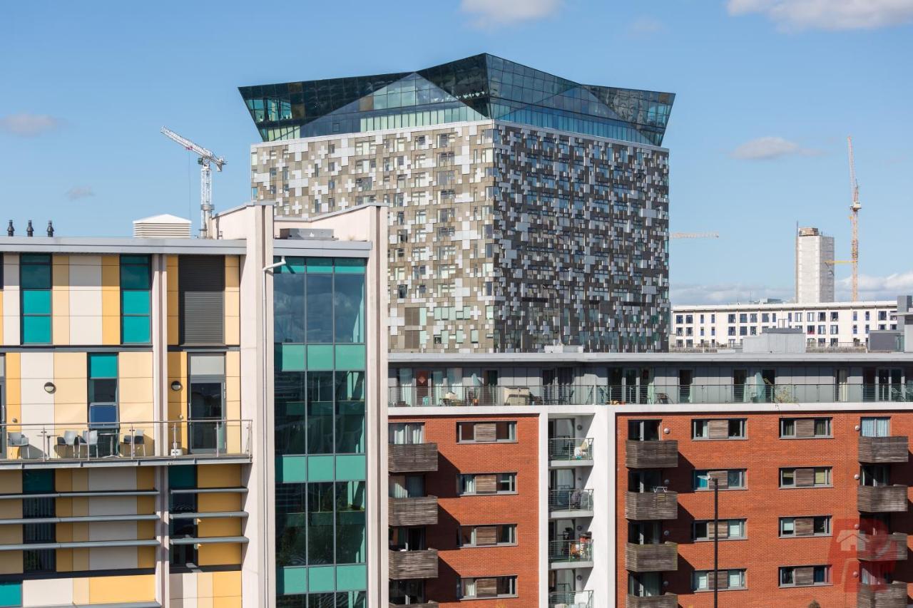 Birmingham City Apartment Skyline Views - Free Parking & Balcony المظهر الخارجي الصورة